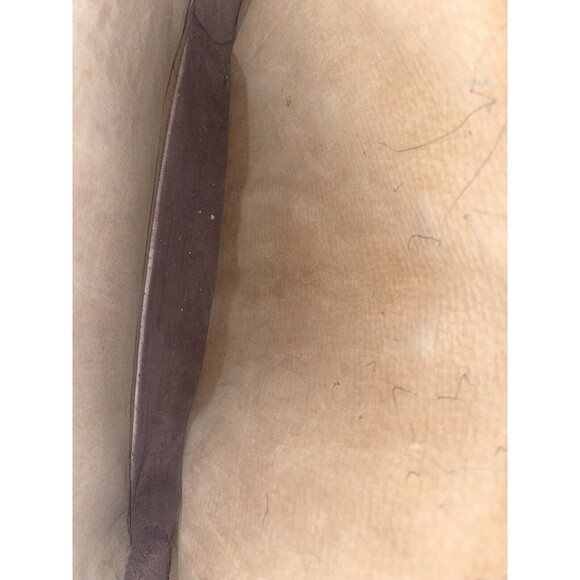 SACOCHE INTERNATIONAL BROWN LEATHER MESSENGER LAPTOP BAG BRIEFCASE - Picture 12 of 16